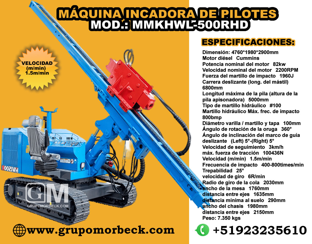 MÁQUINA DE PILOTES